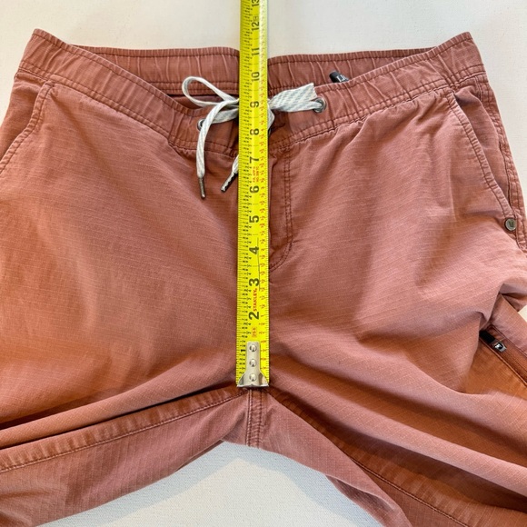 Vuori Women's Medium Ripstop Climber Pants Terracotta Pink Hiking Travel VW401 - Picture 13 of 14